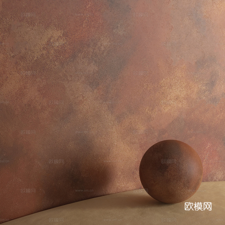 基于Softwall的装饰性涂层mka涂料3d模型下载