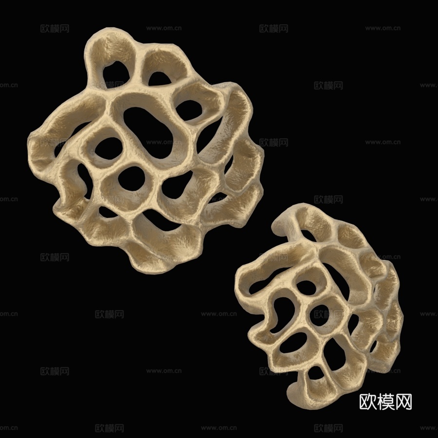 OM吉祥物3d模型下载