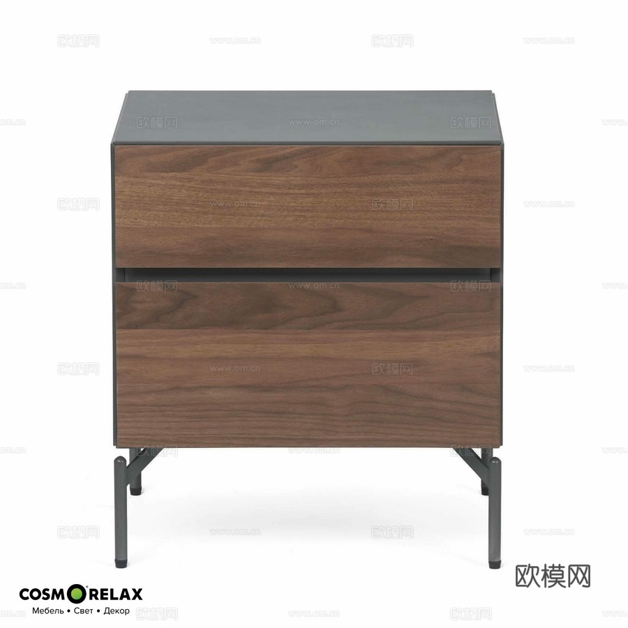 床头柜 Cosmo Fango 50x403d模型下载