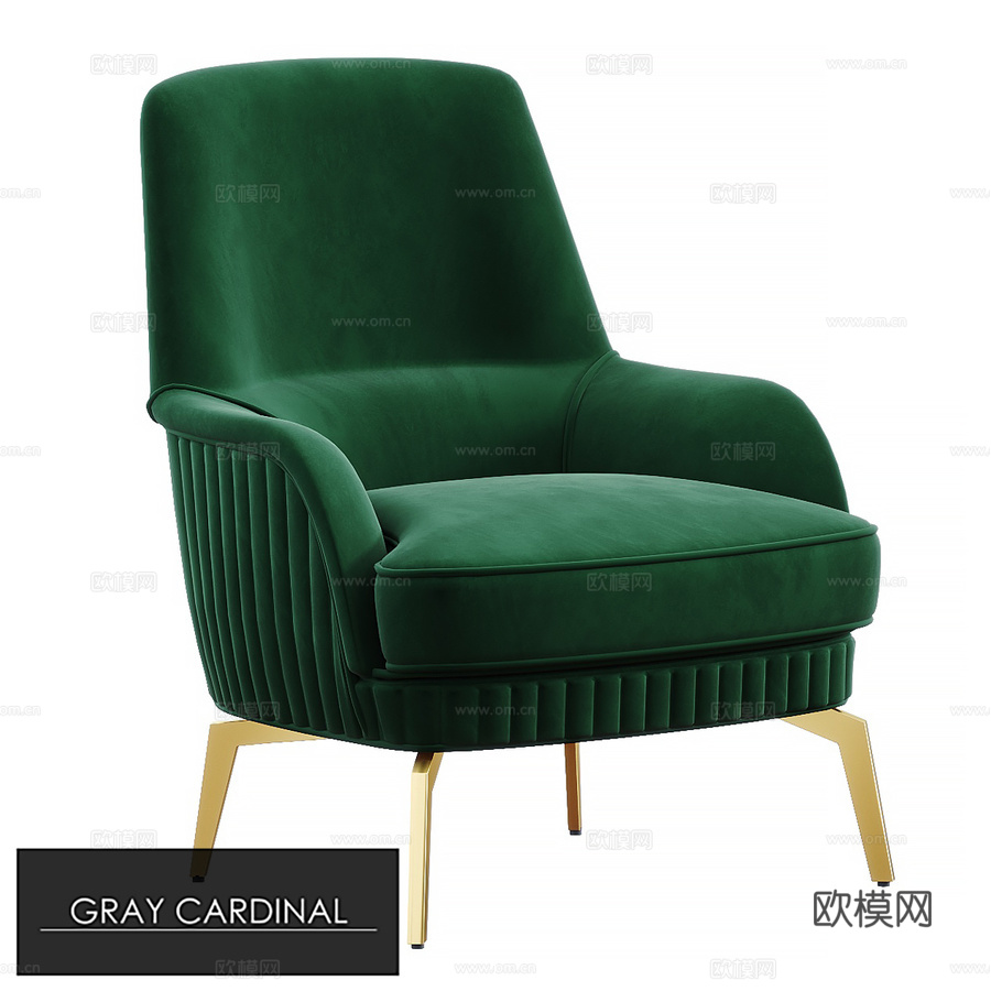 扶手椅福舍OM3d模型下载