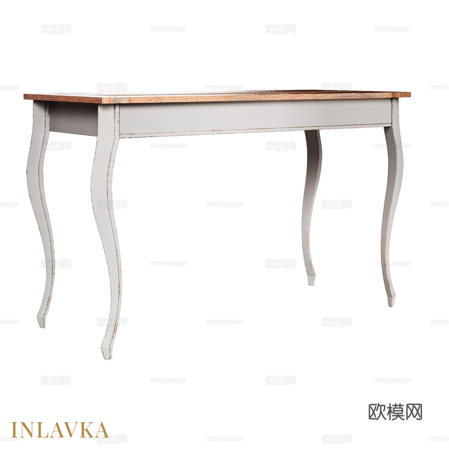 OM 170x75 厘米乡村风格餐桌3d模型下载