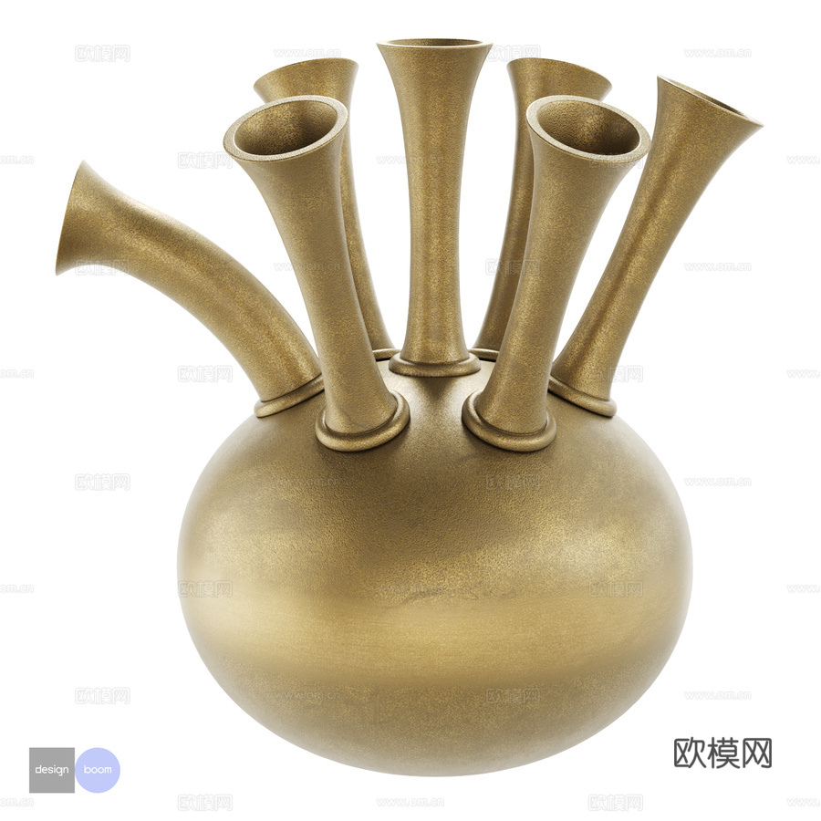 OM_格伦花瓶，Designboom3d模型下载