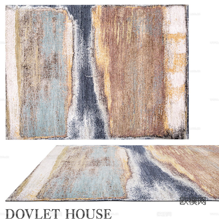 OM地毯 DOVLET HOUSE (art. 20498)3d模型下载