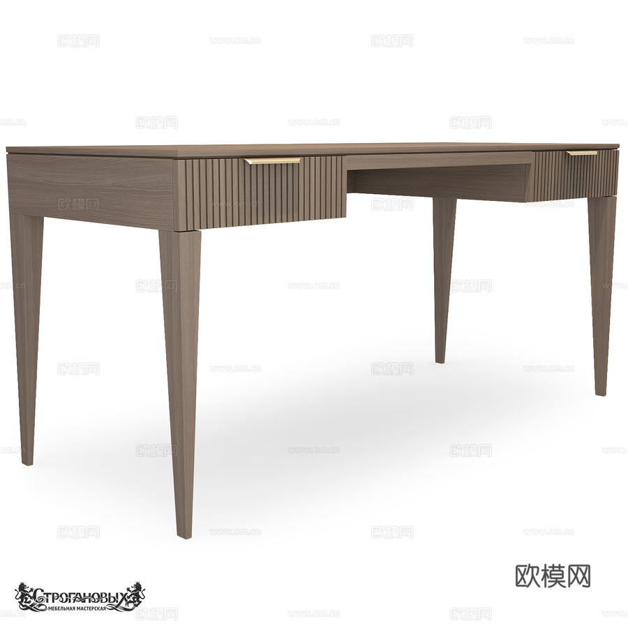 书桌3d模型下载