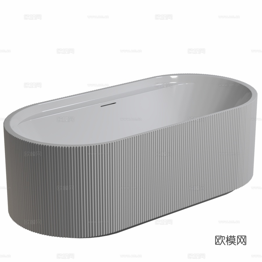 亚克力浴缸 ABBER AB94443d模型下载