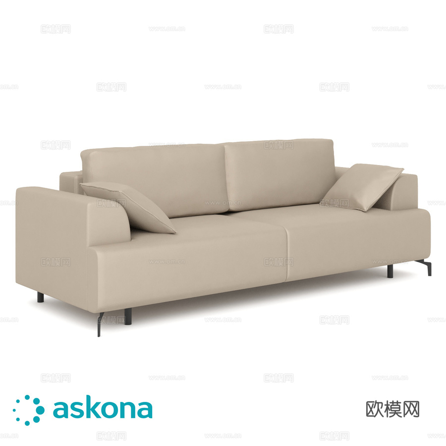 直线沙发 Scott3d模型下载