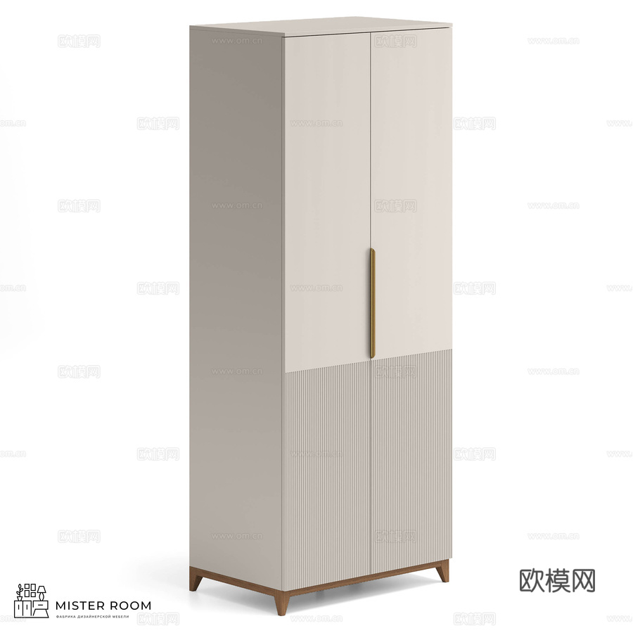 OM Mister Room 衣柜 DIAMOND WOOD3d模型下载