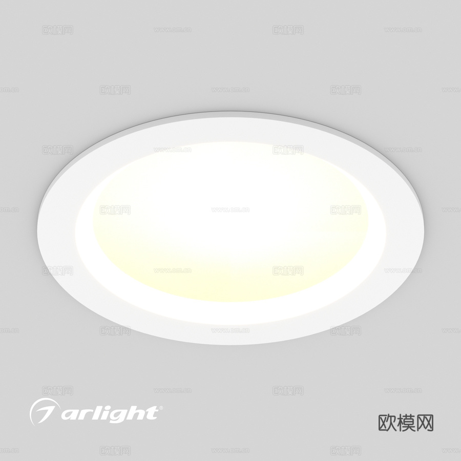 OM灯具 MS-MIST-BUILT-R220-30W3d模型下载