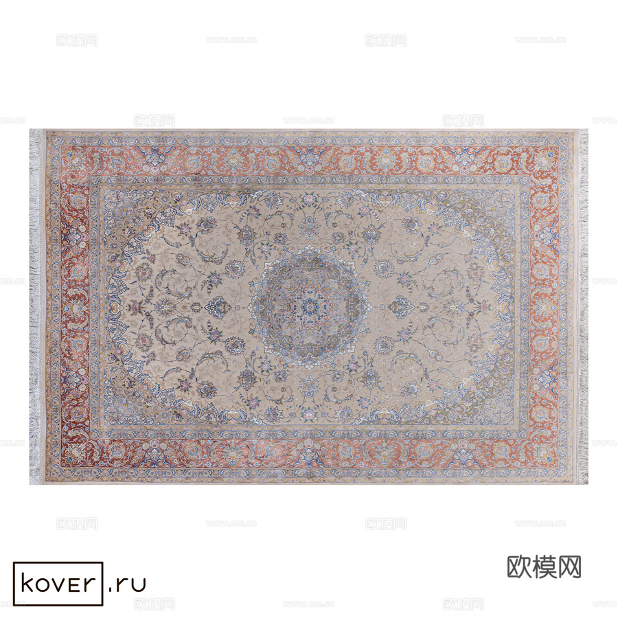 地毯“杰作库姆” Kover.ru 生活艺术3d模型下载