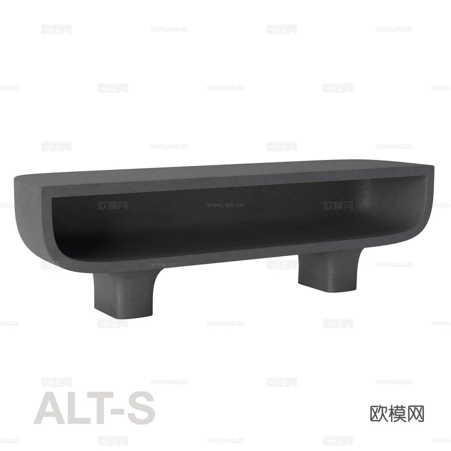 OM Alt-S 边柜 ROOK3d模型下载