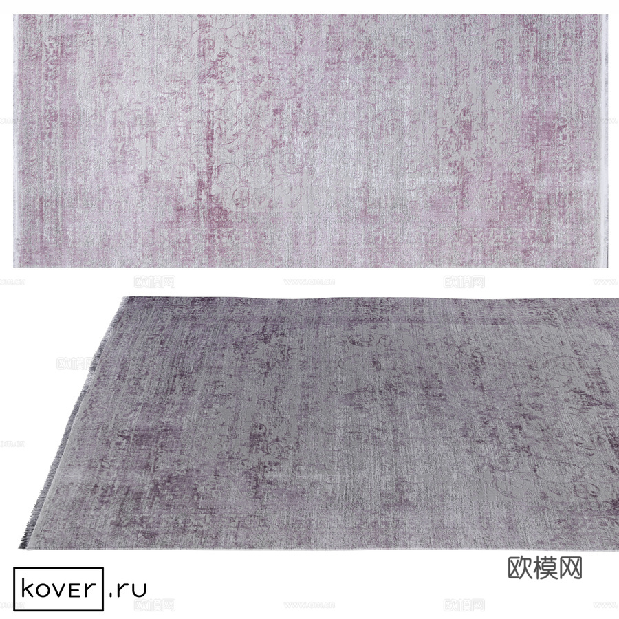 地毯“护身符”9221M-LIL-LGRY生活艺术Ko3d模型下载