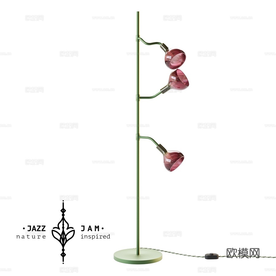 OM落地灯Cupula by JazzJam3d模型下载