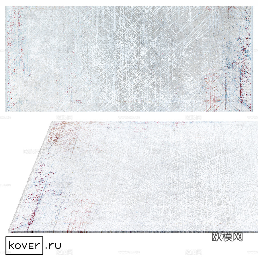 OLIMPOS 9049A地毯-卡格里-科格里 Art de3d模型下载