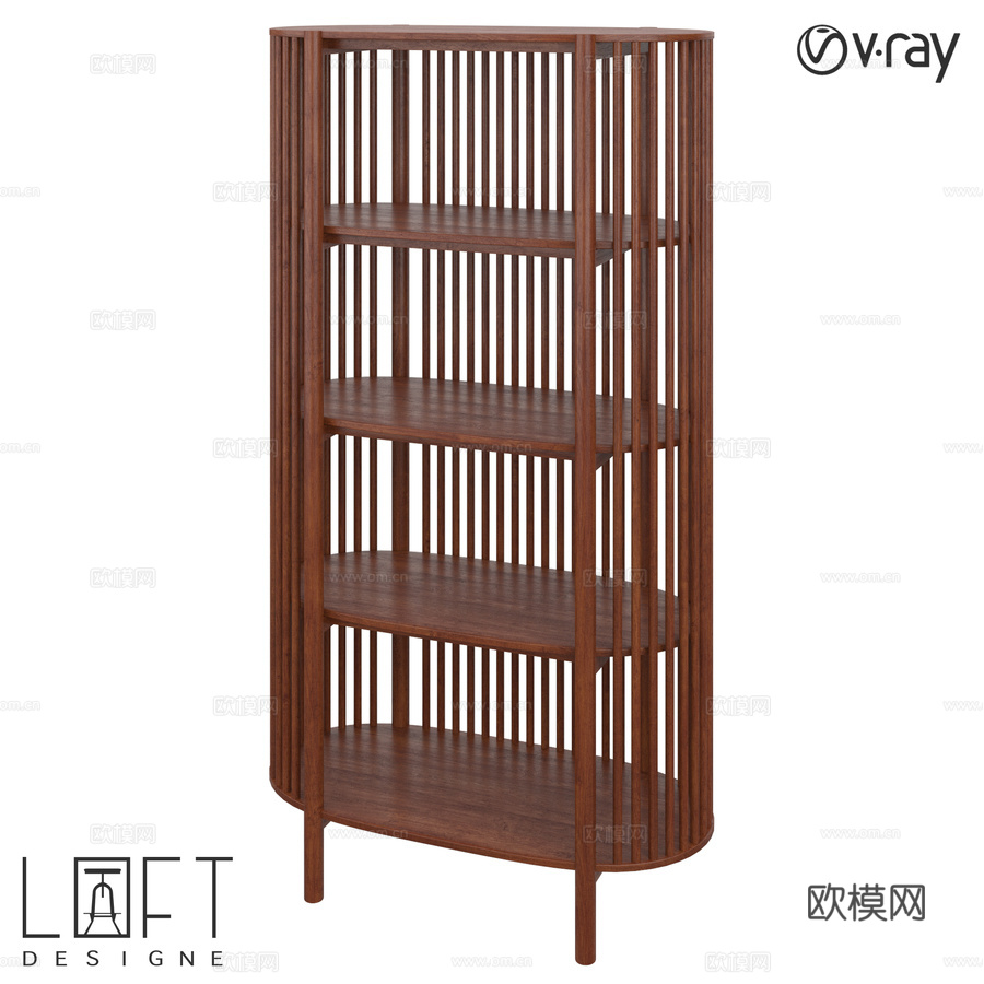 Shelf LoftDesigne 82010 型号3d模型下载
