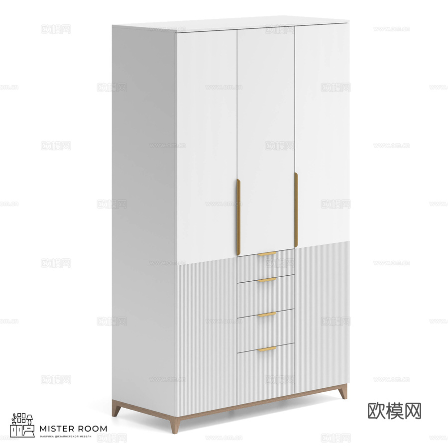 OM Mister Room 衣橱 DIAMOND WOOD3d模型3d模型下载