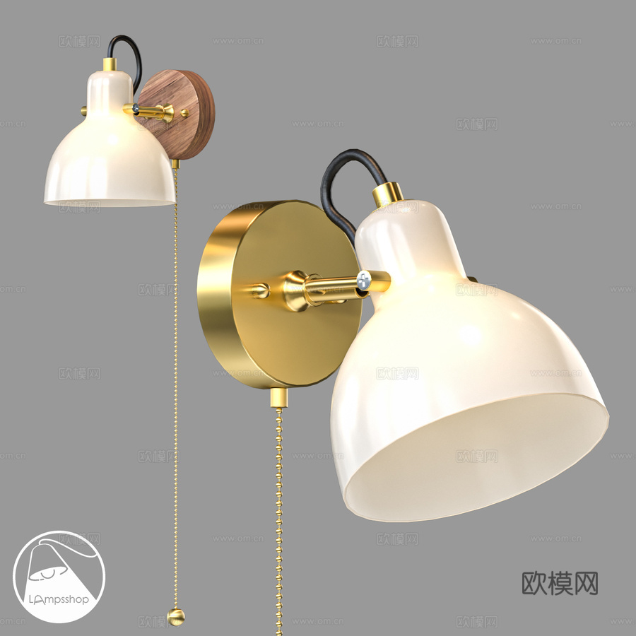 LampsShop.ru B4511 壁灯 Golpeta3d模型下载