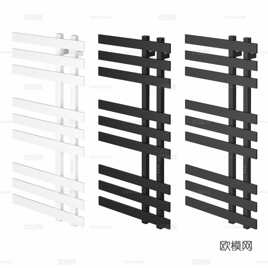 OM Electric电热毛巾架EWRIKA Medea L3d模型下载