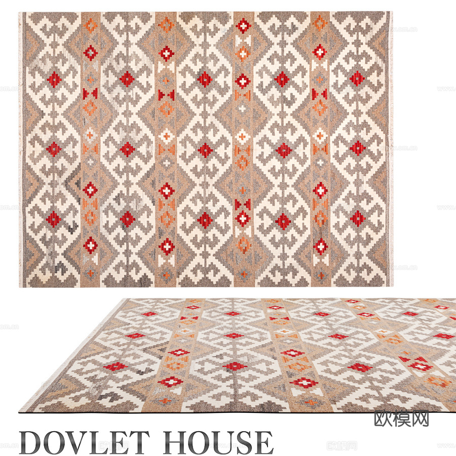 OM地毯 DOVLET HOUSE (art 20013)3d模型下载