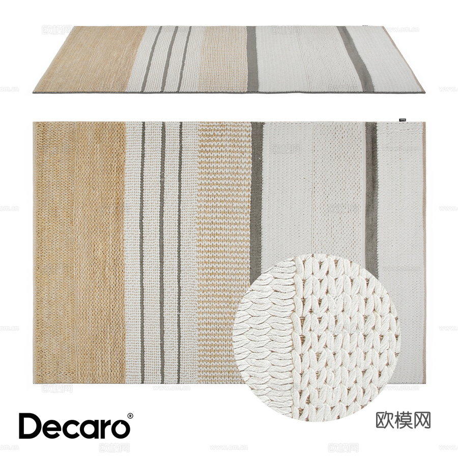 羊毛地毯 Decaro Rugs D1000023d模型下载