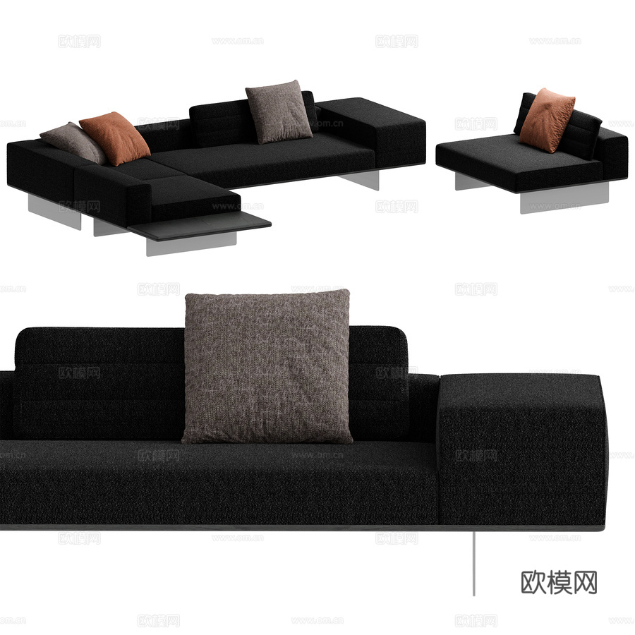 STRICT 沙发 - BINO HOME3d模型下载