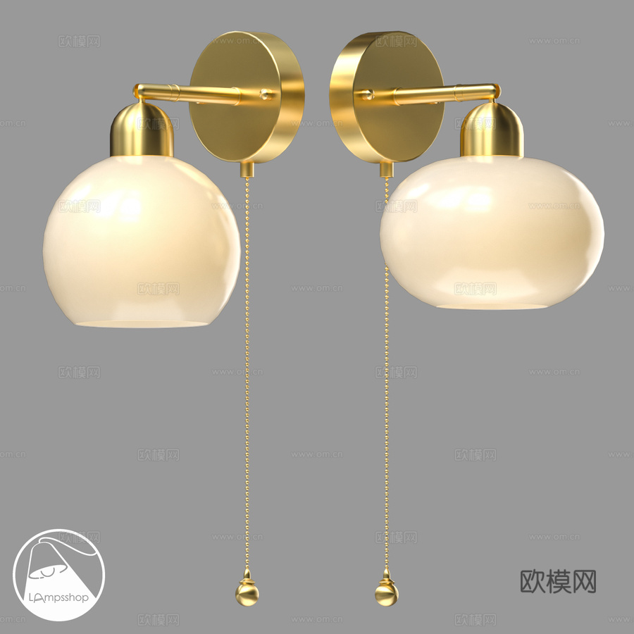 LampsShop.ru B4512 壁灯 Pimeria3d模型下载