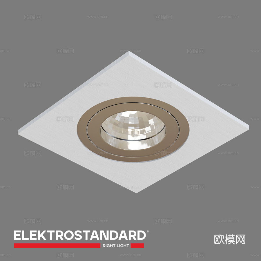 OM嵌入式射灯 Elektrostandard 1051 13d模型下载