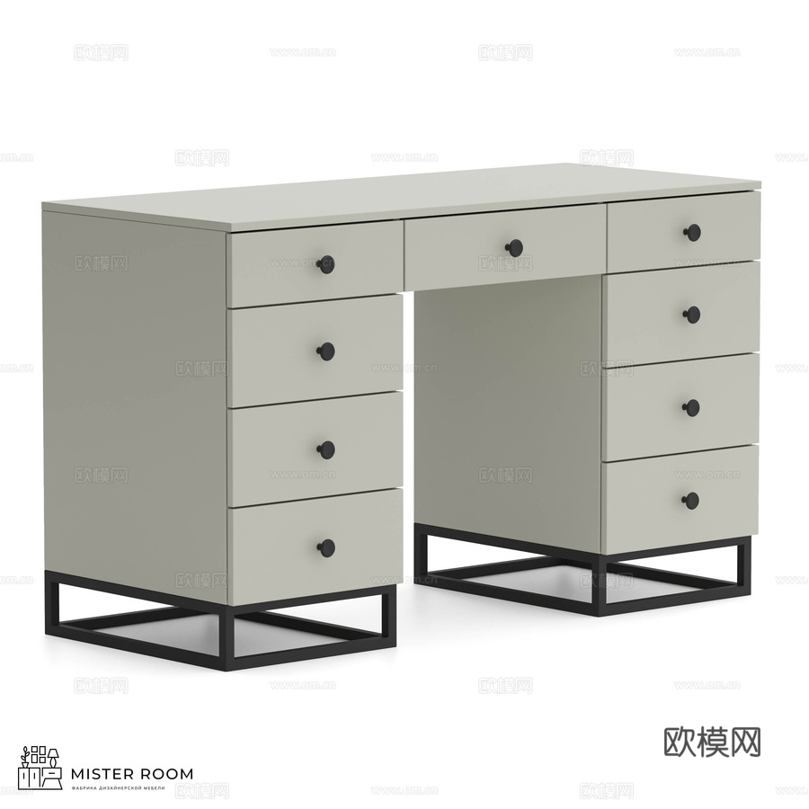OM Mister Room 标准桌 STANDART ST3d模型下载