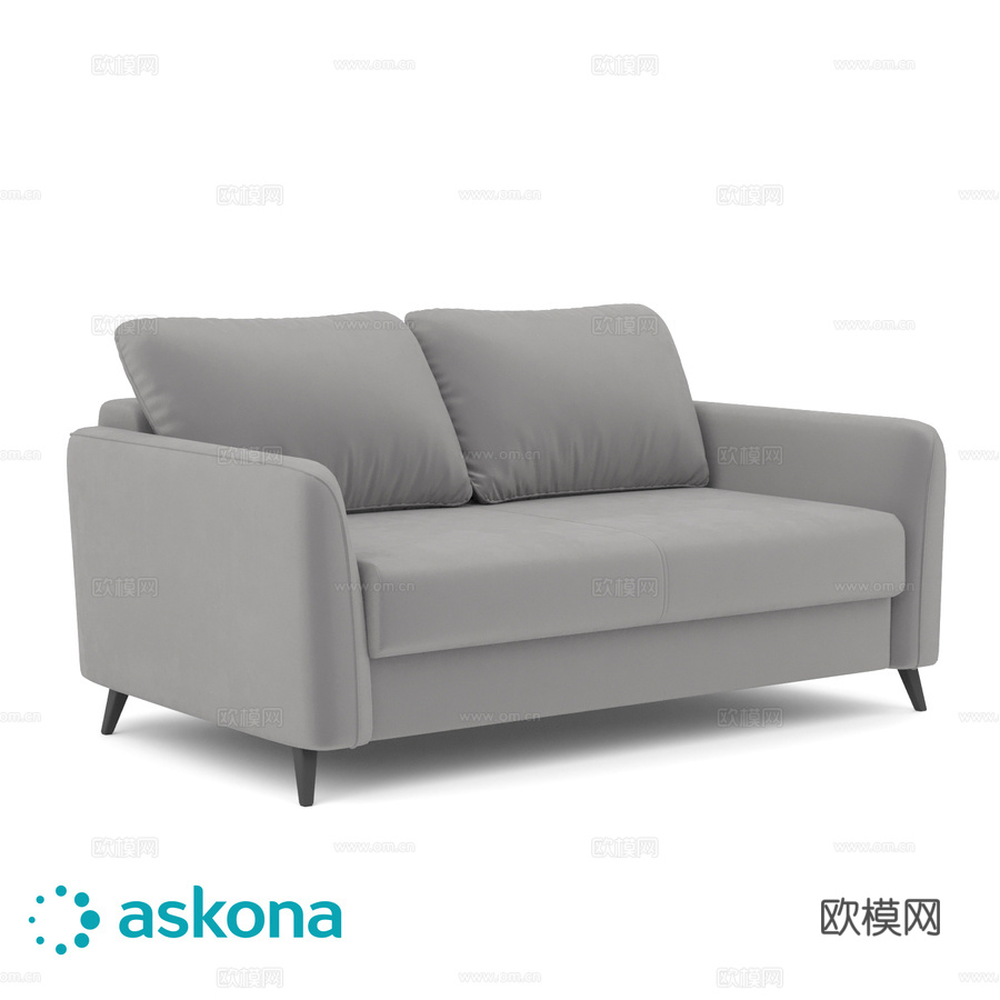 拉古纳迷你直线沙发（Laguna Mini）3d模型下载