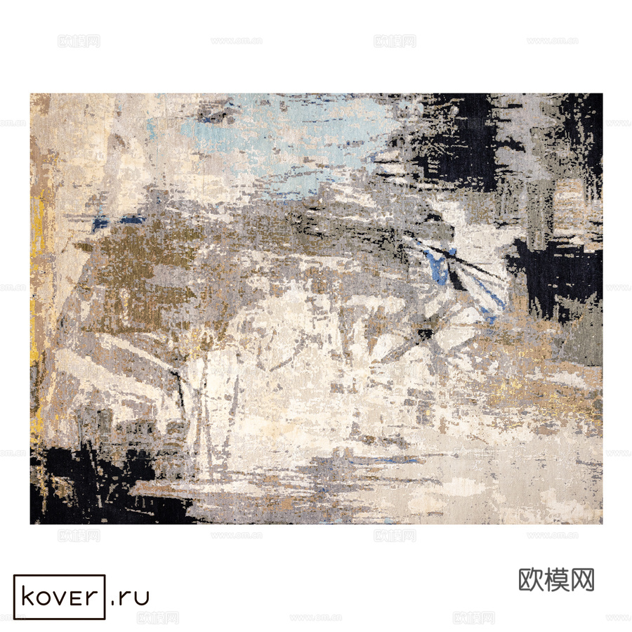 地毯“HOLLYWOOD ART” Kover.ru Art3d模型下载