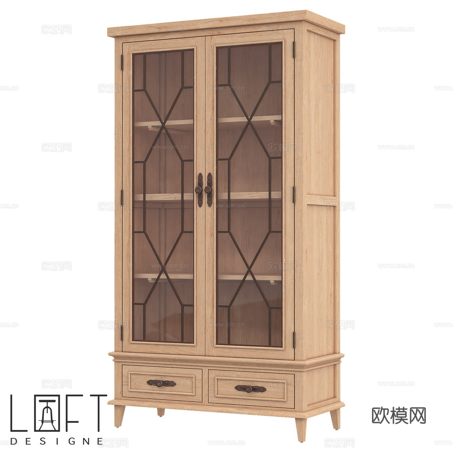 衣柜 LoftDesigne 80603 型号3d模型下载