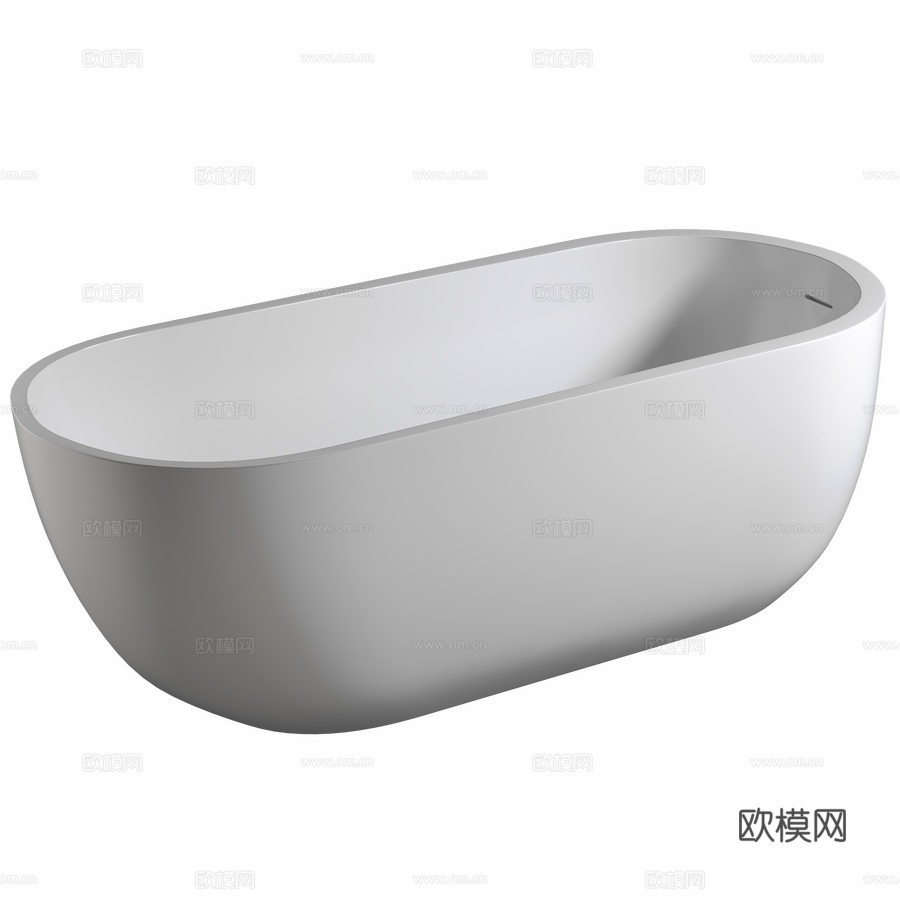 亚克力浴缸 ABBER AB93413d模型3d模型下载