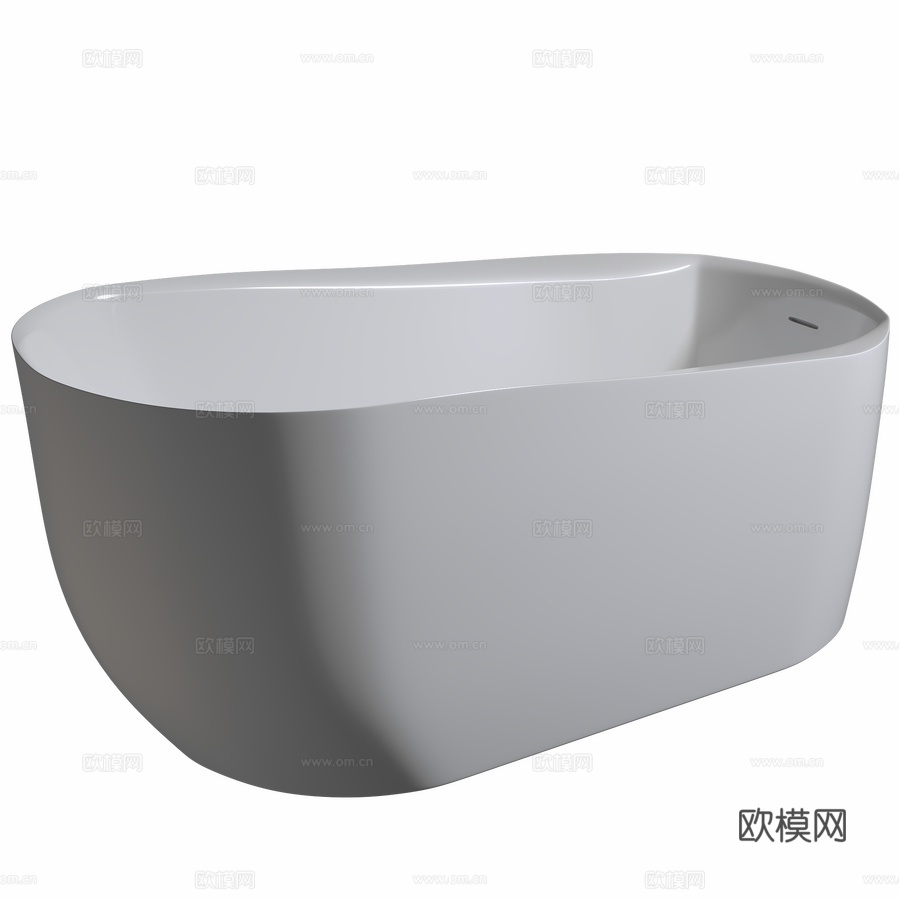 亚克力浴缸 ABBER AB94913d模型下载