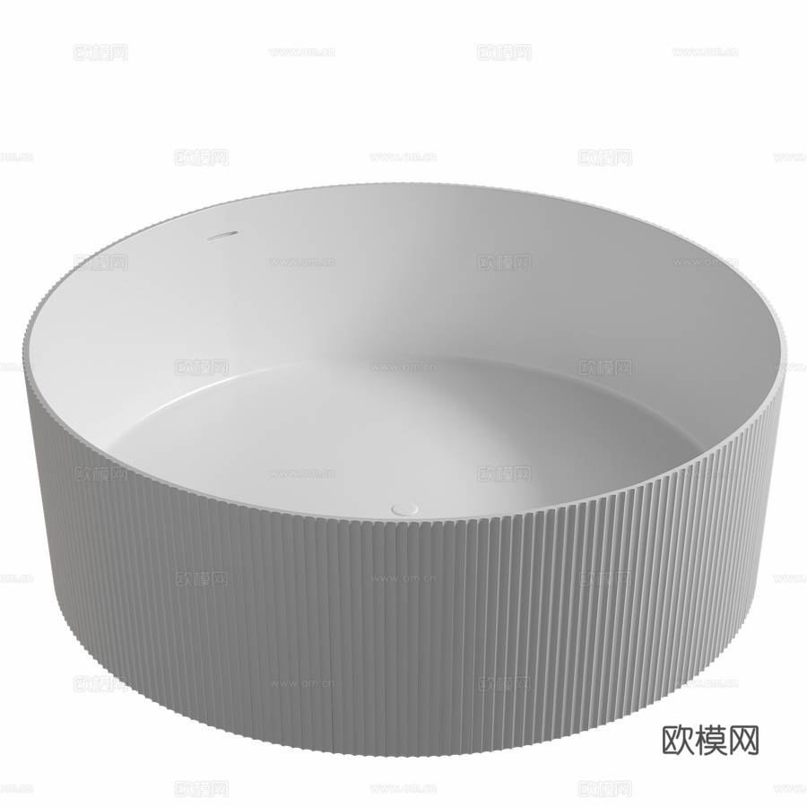 人造石浴缸 ABBER Stein AS96793d模型下载