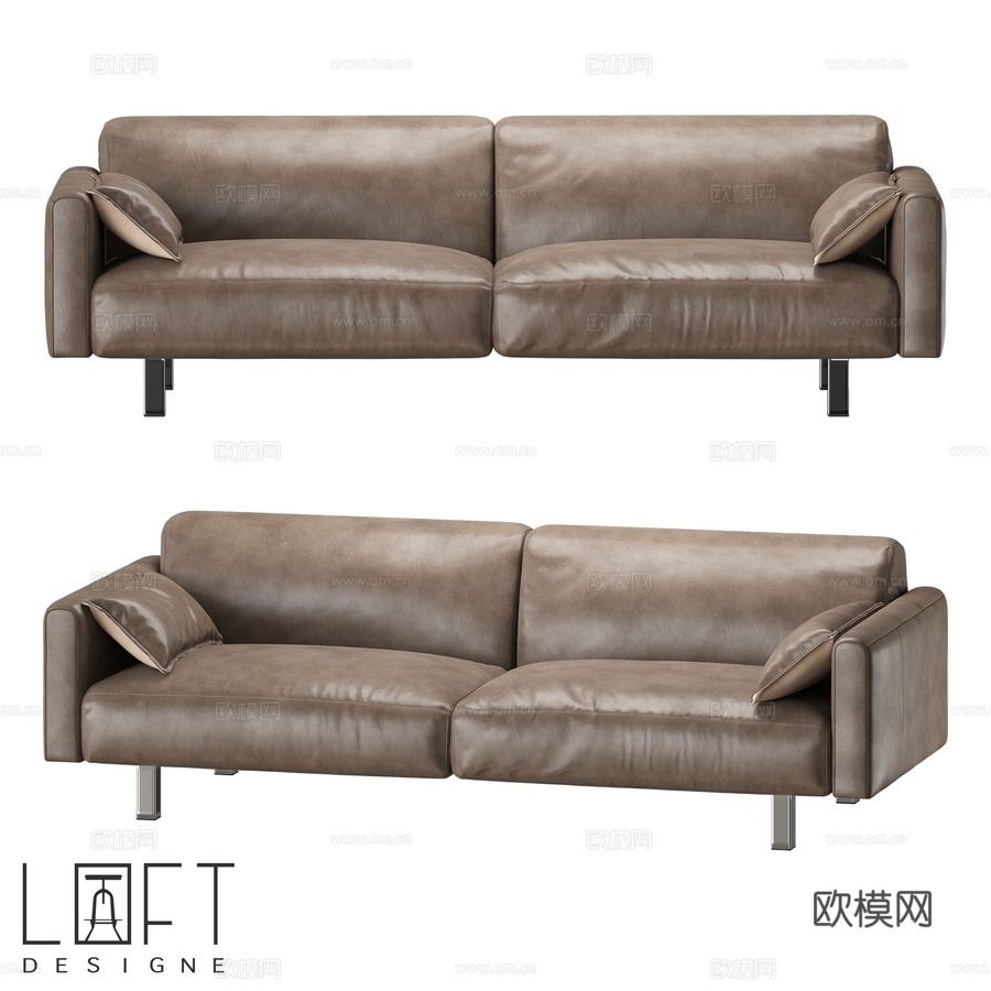 LoftDesigne沙发2586型号3d模型下载