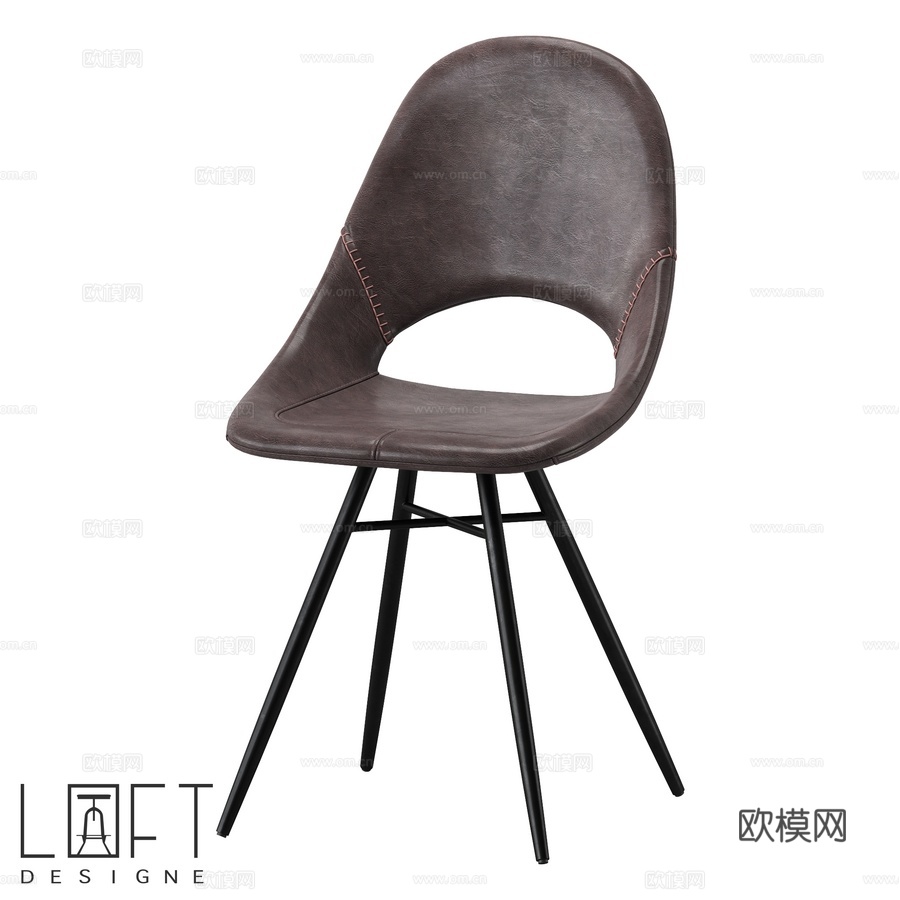 LoftDesigne 30522型号椅子3d模型下载