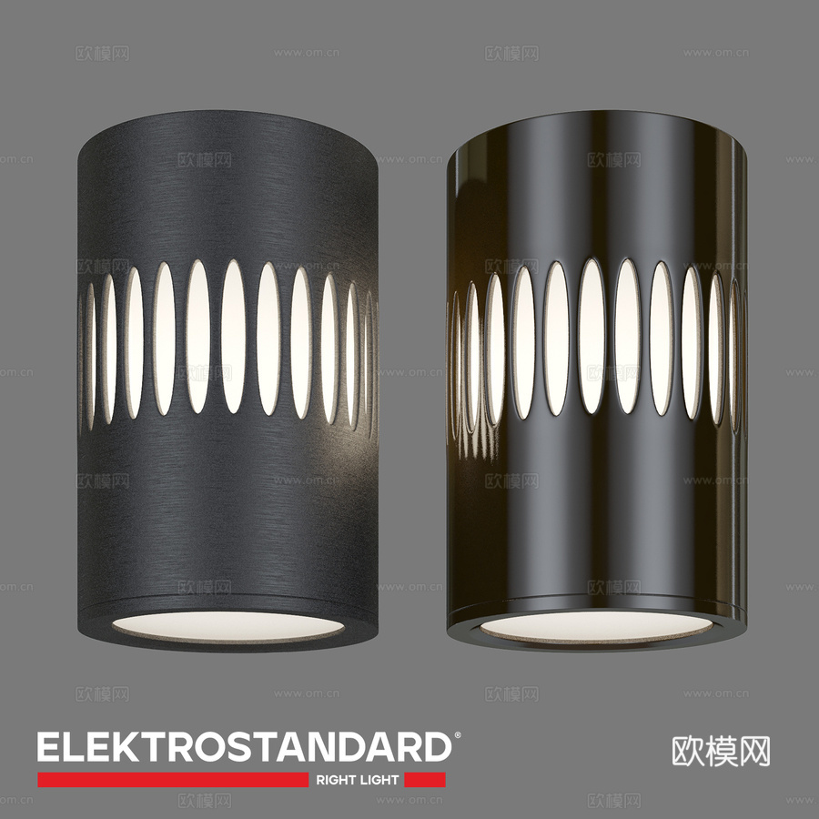 OM明装LED灯具 Elektrostandard D3d模型下载