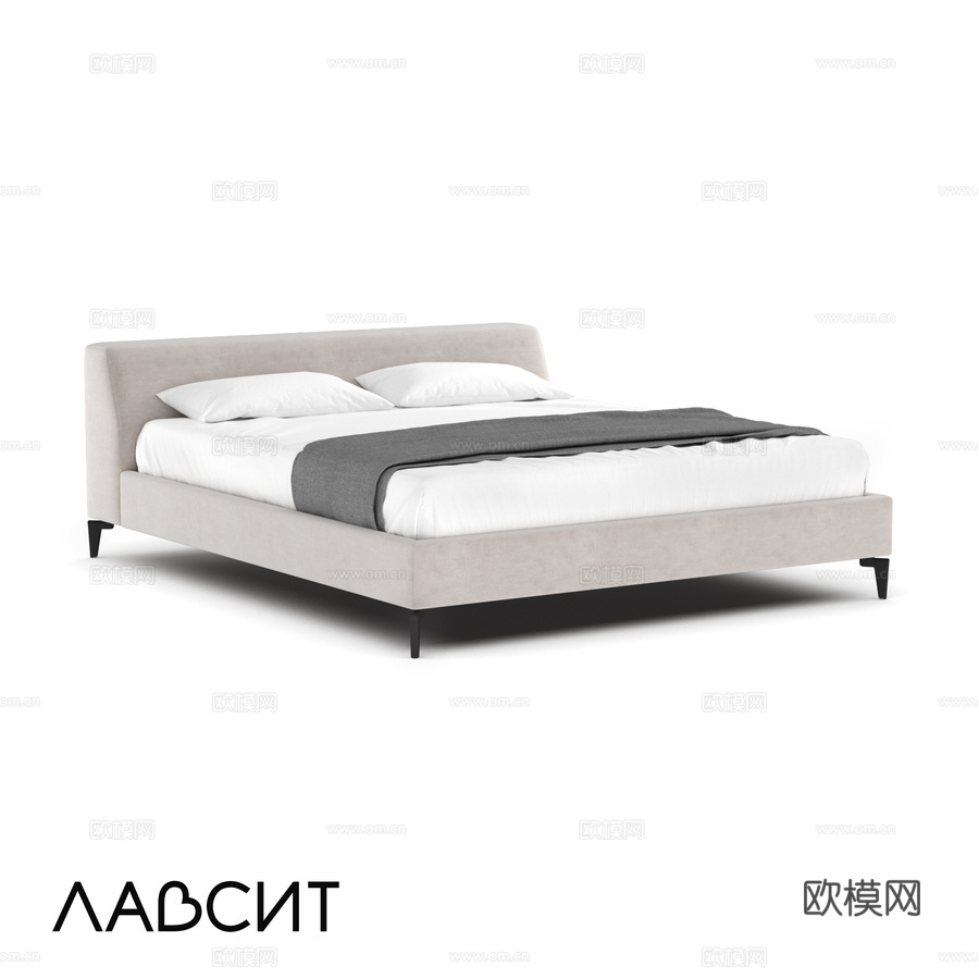 OM 带腿壁床 Lavsit3d模型下载