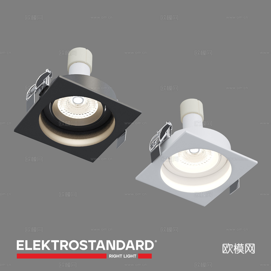 OM 天花板重点照明灯 Elektrostandard 253d模型下载