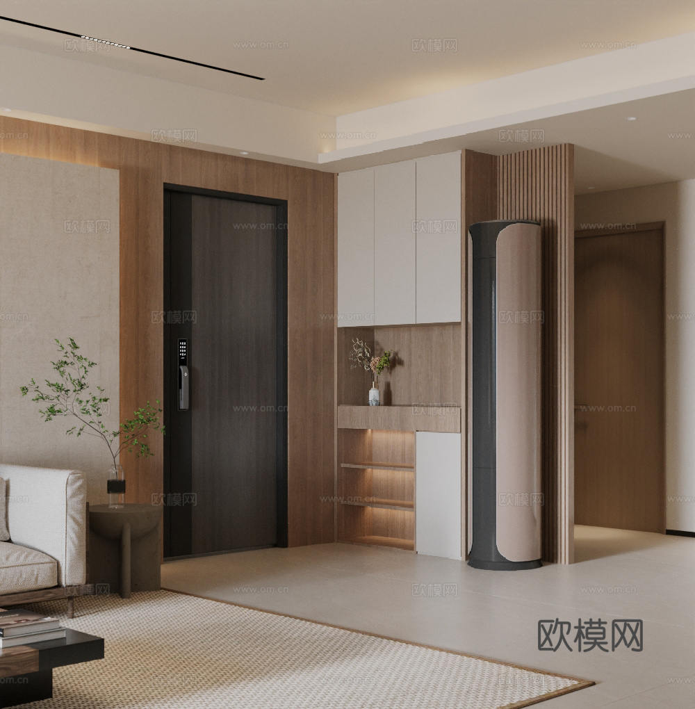 宋式美学新中式-自制3D模型3d模型下载（渲染图5）