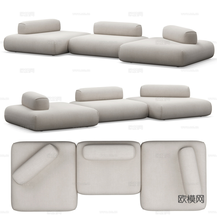 OM Atom FLOW PLUS 组合33d模型下载