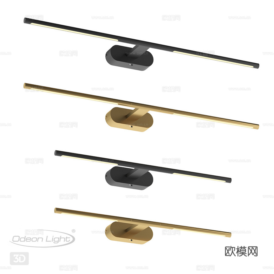ODEON LIGHT 6634 7WL, 6635 7WL3d模型下载