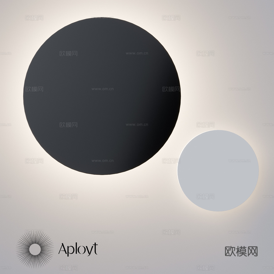 轨道灯3d模型下载