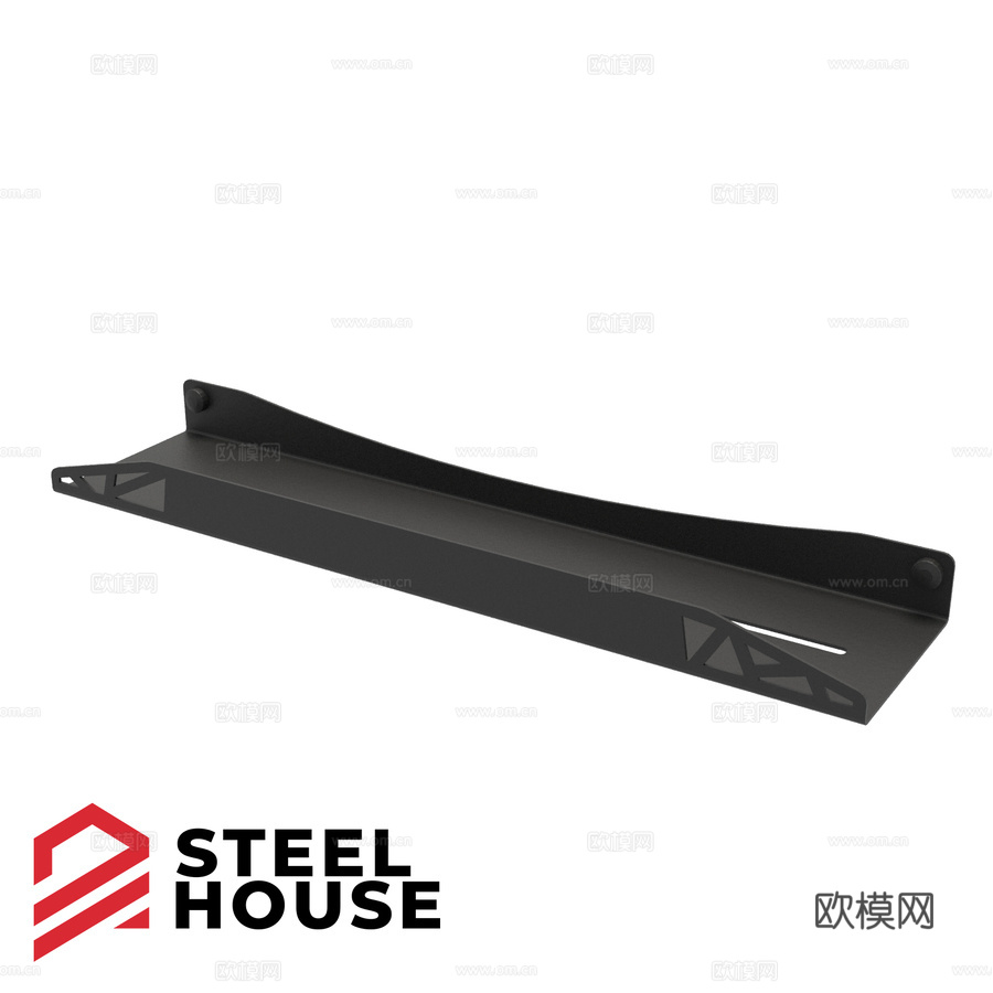OM Shelf Wave钢制浴室柜3d模型下载