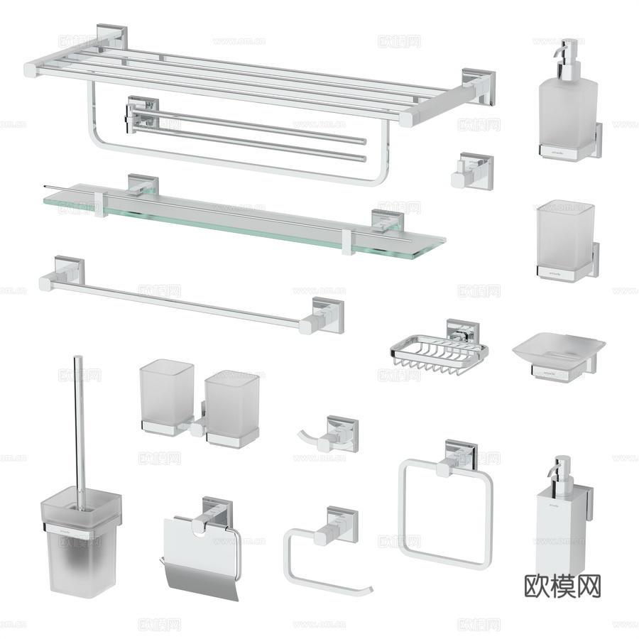 浴室配件 Artwelle Hagel3d模型下载