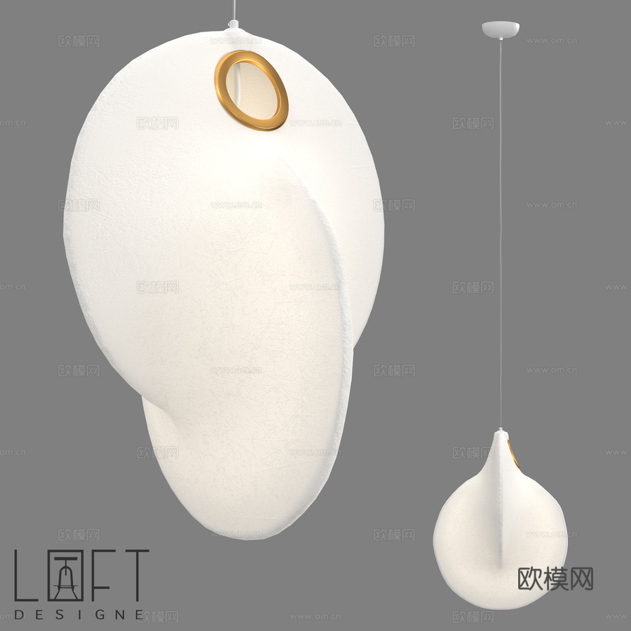 吊灯 LoftDesigne 8024 型号3d模型下载