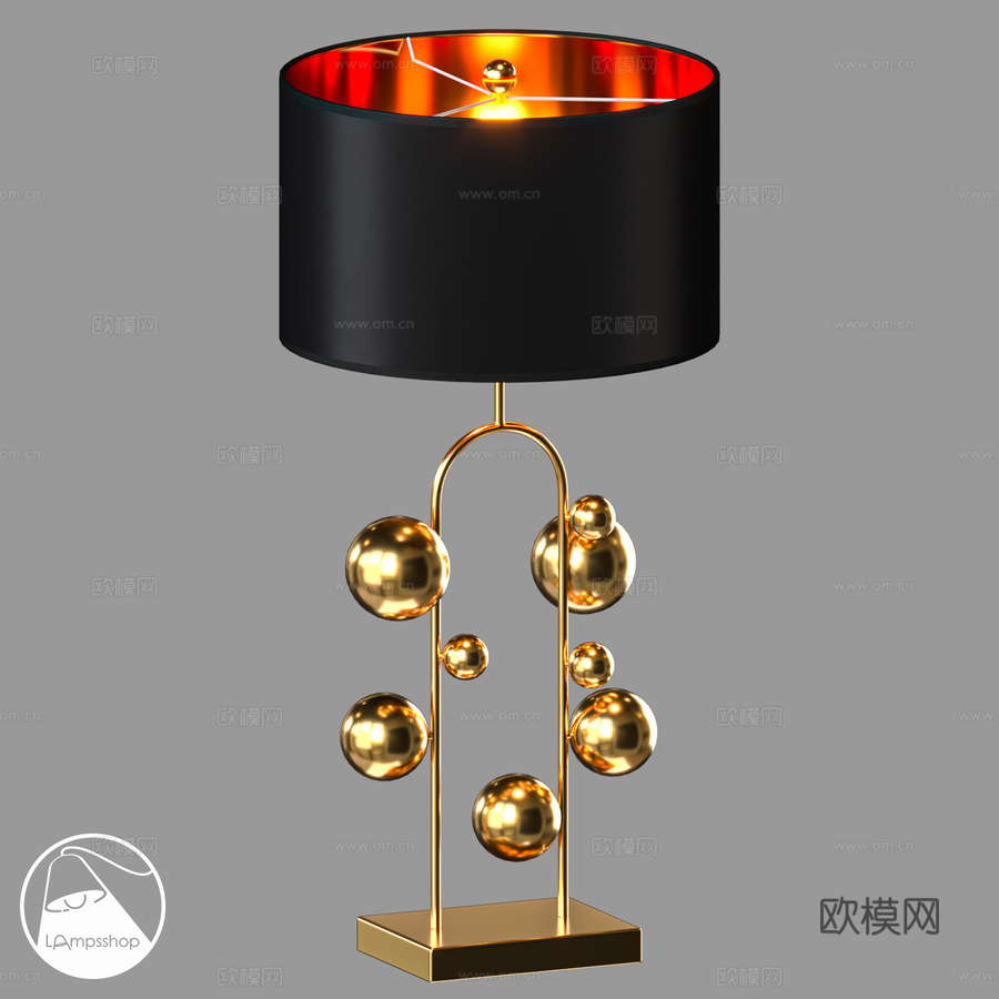 LampsShop.ru NL5199 台灯 Crein3d模型下载