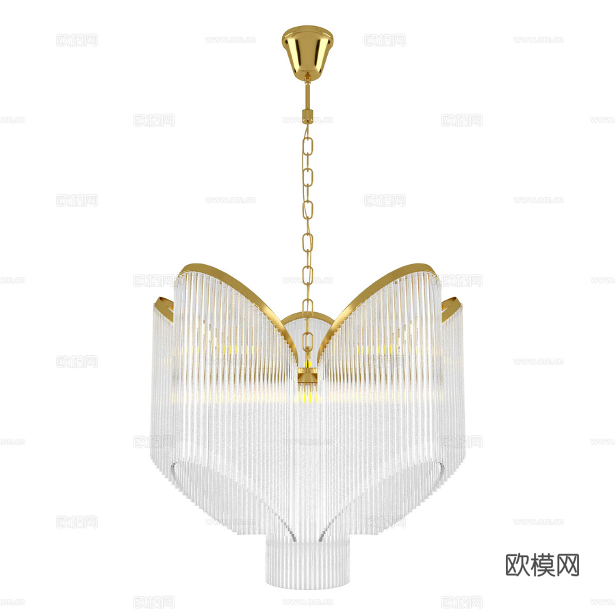 NEWPORT 3229 C 法式金3d模型下载