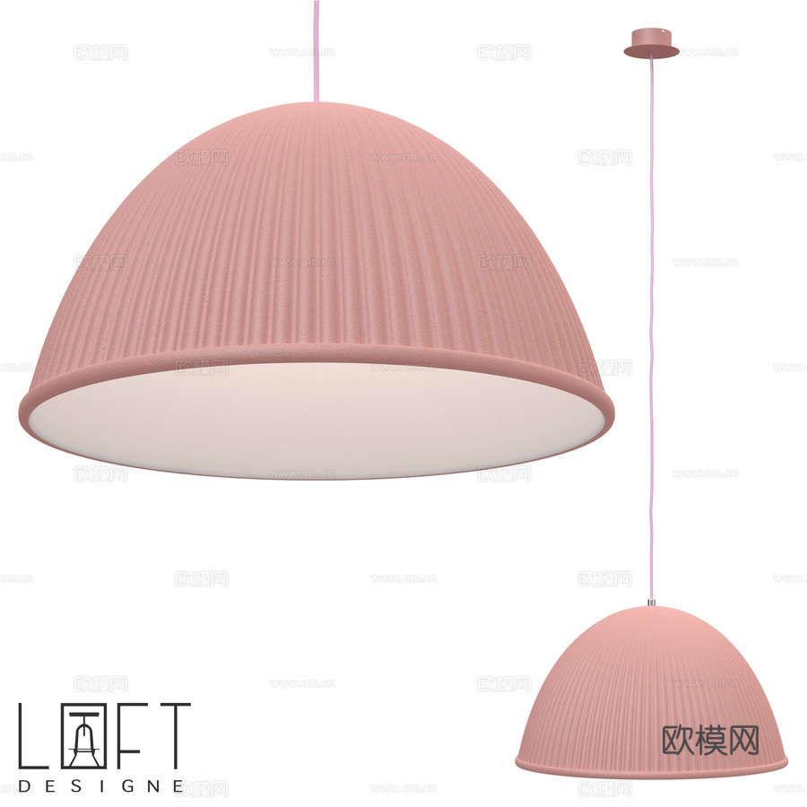 吊灯 LoftDesigne 8028 型号3d模型下载