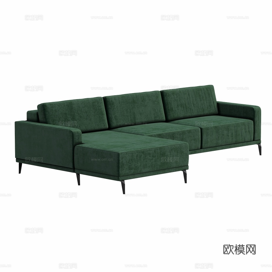 OM沙发Abayomi转角Masterfabrik3d模型下载