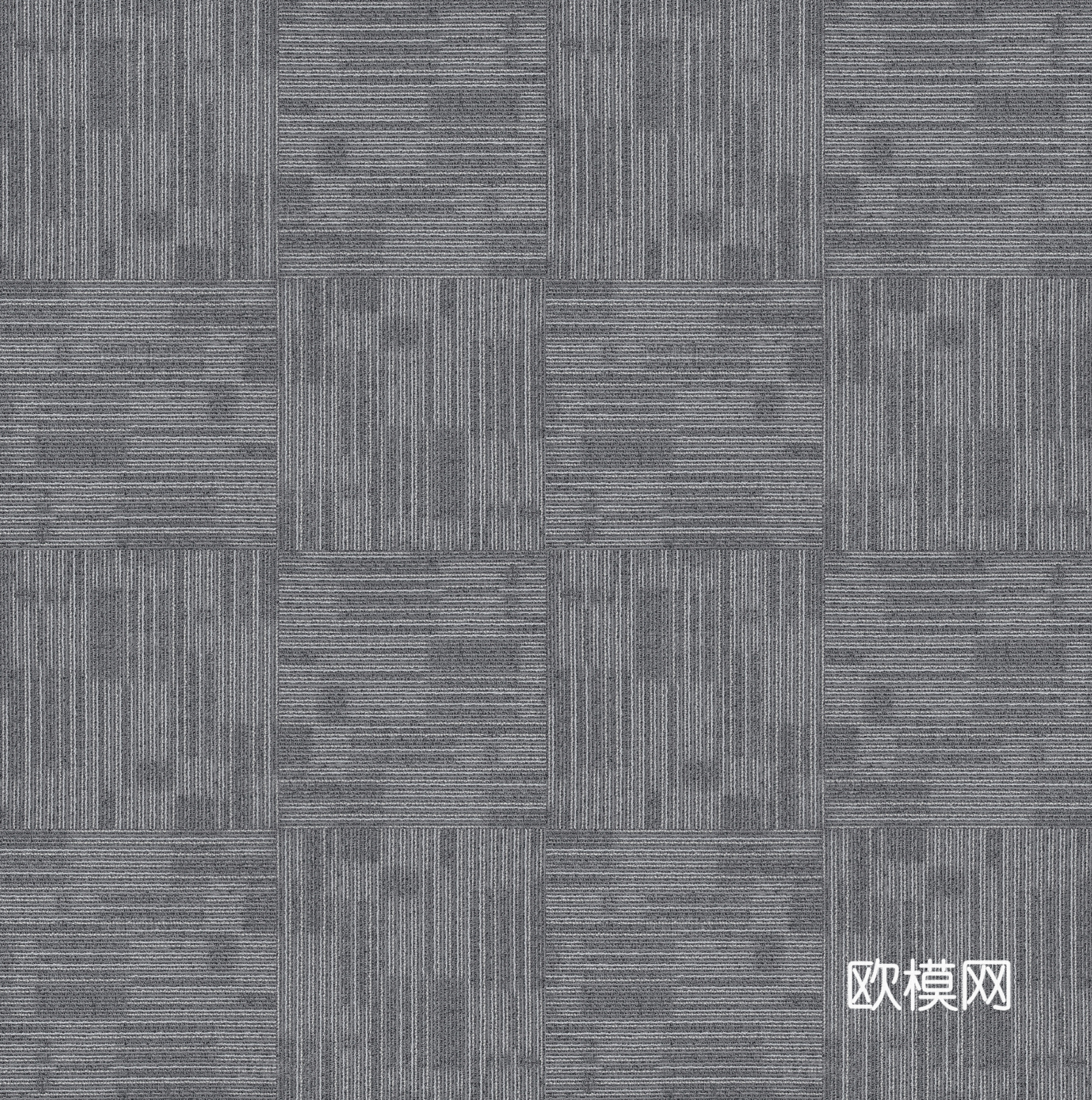 无缝极简灰色办公地毯